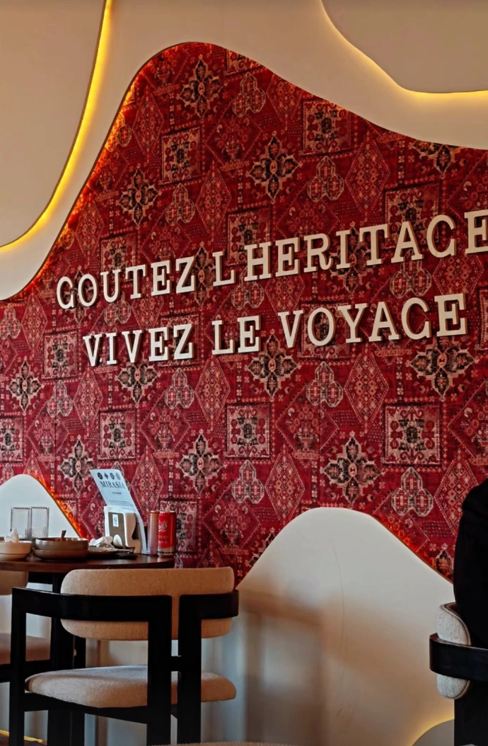 Mirasia Verviers concept unique Belgique voyage culinaire héritage saveurs Orïghour kazakh tchétchène ouzbek russe